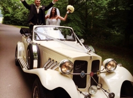 Vintage Beauford for weddings in London